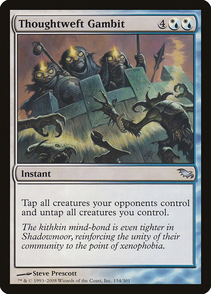 Thoughtweft Gambit [Shadowmoor] - Magic: The Gathering - Card Brawlers | Quebec | Canada |