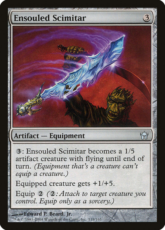 Ensouled Scimitar [Fifth Dawn] - Magic: The Gathering - Card Brawlers | Quebec | Canada |