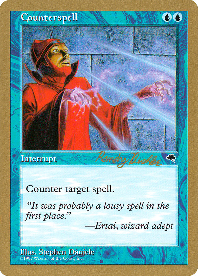 Counterspell (Randy Buehler) [World Championship Decks 1998] - Magic: The Gathering - Card Brawlers | Quebec | Canada |