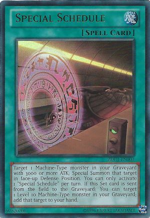 Special Schedule [ZDC1-EN003] Ultra Rare - Yu-Gi-Oh! - Card Brawlers | Quebec | Canada |