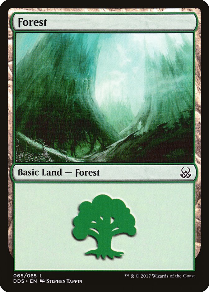 Forest (65) [Duel Decks: Mind vs. Might] - Magic: The Gathering - Card Brawlers | Quebec | Canada |