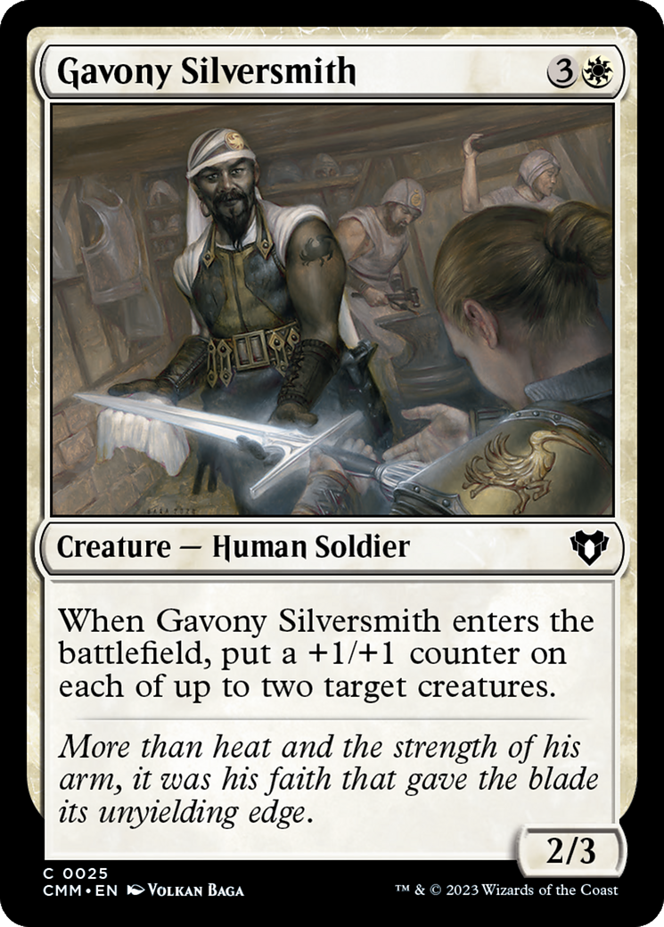 Gavony Silversmith [Commander Masters] - Magic: The Gathering - Card Brawlers | Quebec | Canada |