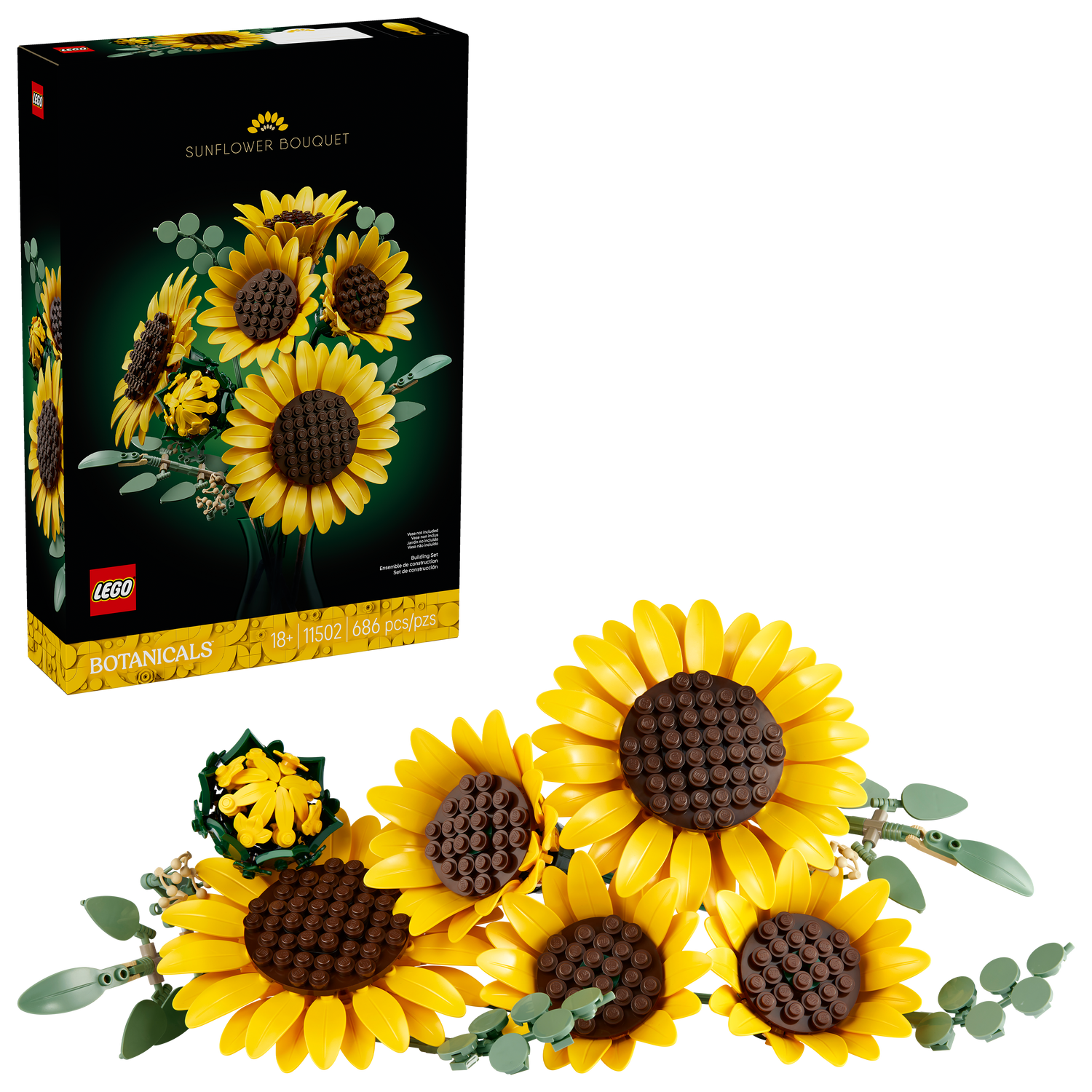 LEGO® - Botanicals - Sunflower Bouquet - Building Kit - 11502 - Lego - Card Brawlers | Quebec | Canada |