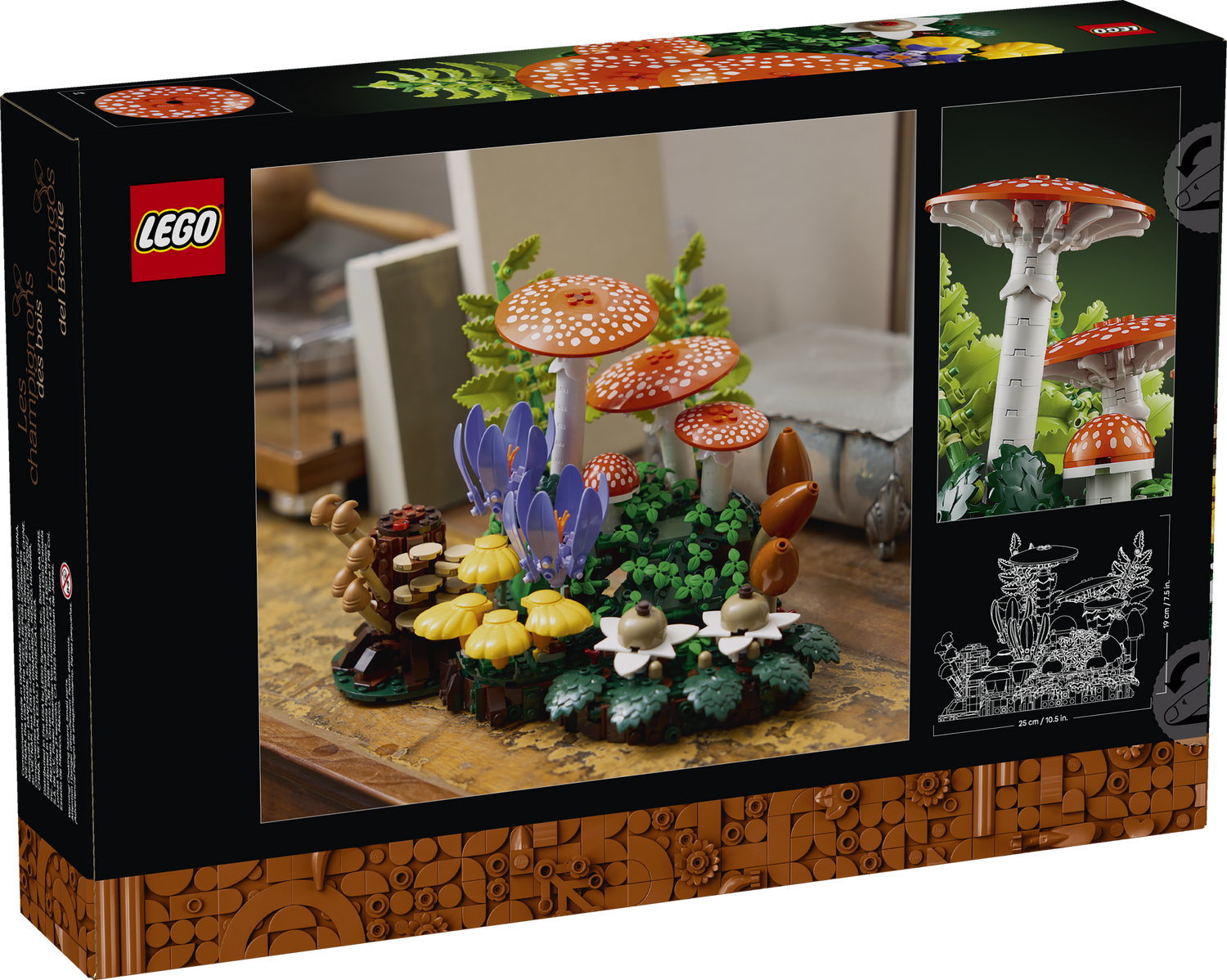 LEGO - Botanicals - Woodland Mushrooms - Building Kit - 11505