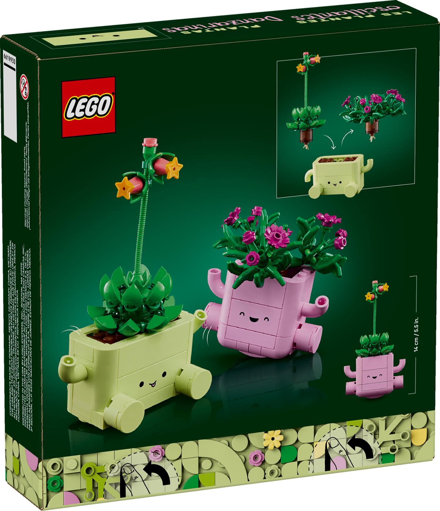 LEGO® - Botanicals - Rocking Plants Flower - Building Kit - 11506
