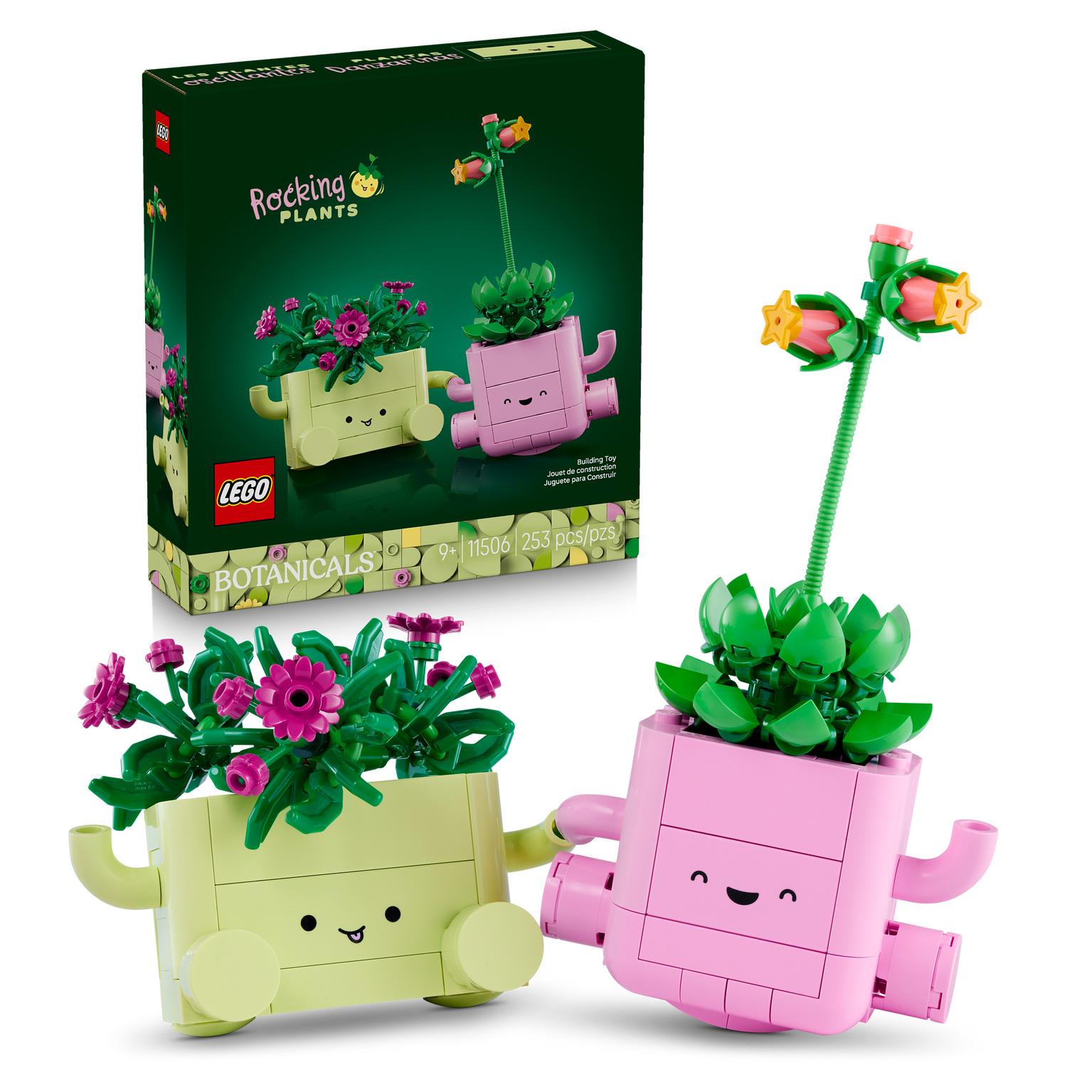 LEGO® - Botanicals - Rocking Plants Flower - Building Kit - 11506