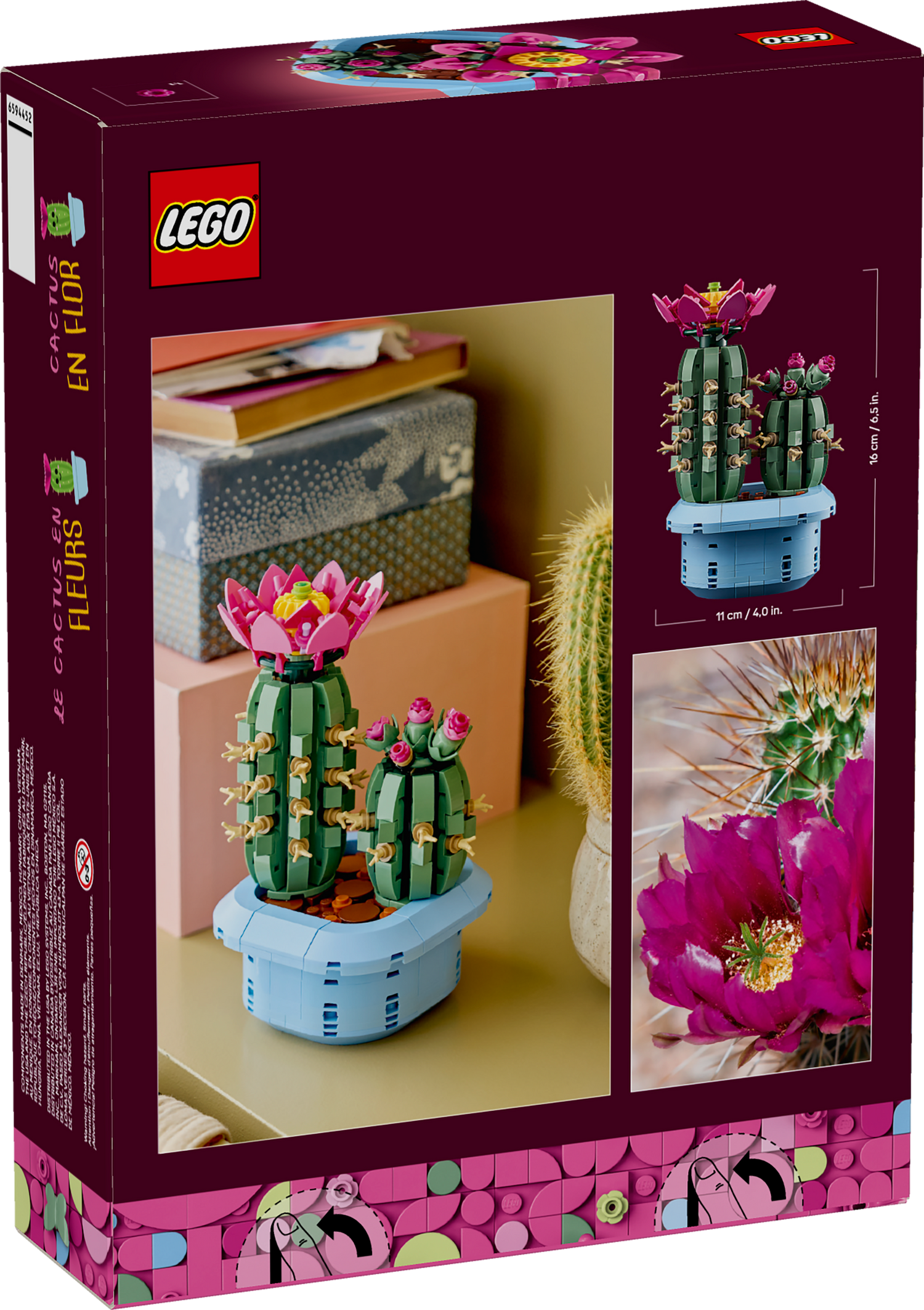 LEGO - Botanicals - Flowering Cactus - Building Kit - 11509