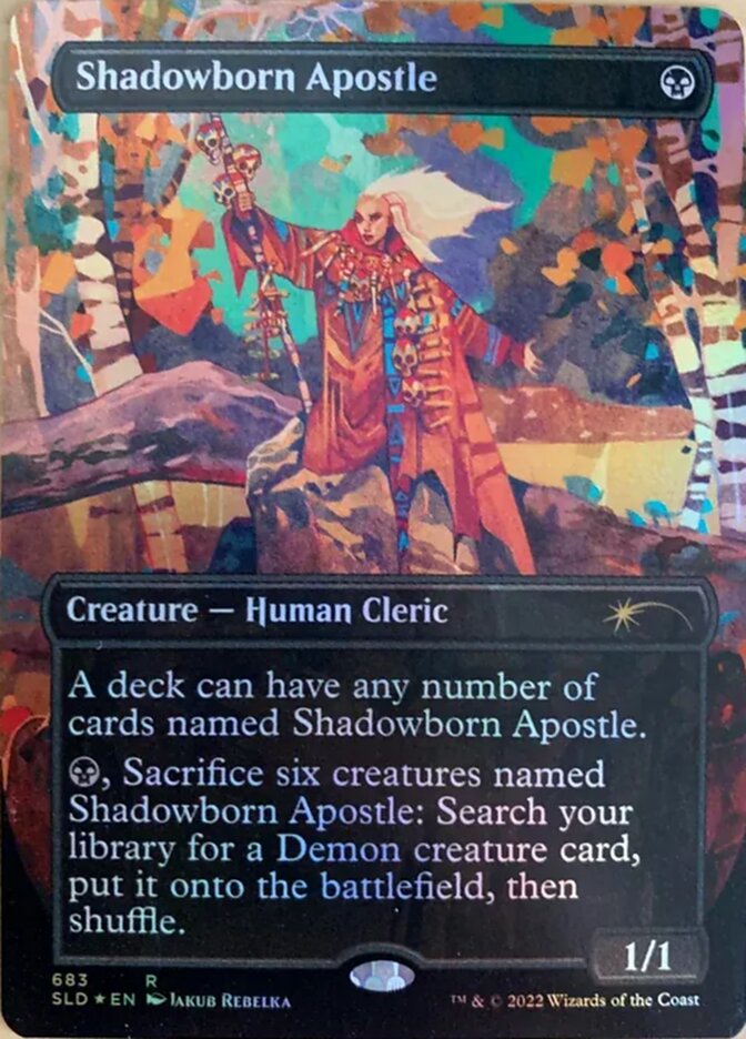 Shadowborn Apostle (Borderless) (683) [Secret Lair Drop Promos] - Magic: The Gathering - Card Brawlers | Quebec | Canada |