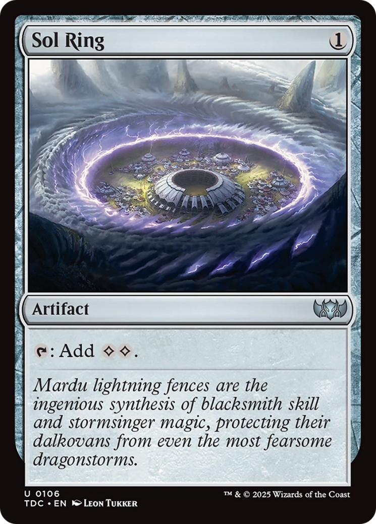 Sol Ring [Tarkir: Dragonstorm Commander] - Magic: The Gathering - Card Brawlers | Quebec | Canada |