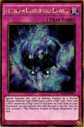 The Phantom Knights of Shade Brigandine [PGL3-EN015] Gold Secret Rare - Yu-Gi-Oh! - Card Brawlers | Quebec | Canada |