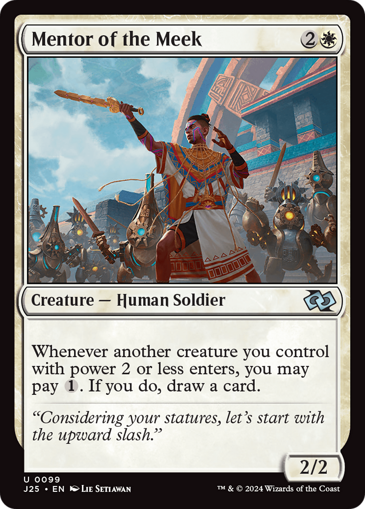 Mentor of the Meek [Foundations Jumpstart] - Magic: The Gathering - Card Brawlers | Quebec | Canada |