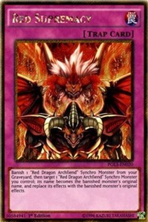 Red Supremacy [PGL3-EN020] Gold Secret Rare - Yu-Gi-Oh! - Card Brawlers | Quebec | Canada |