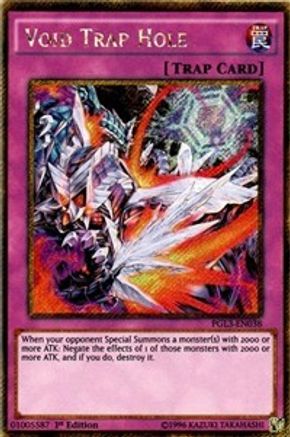 Void Trap Hole [PGL3-EN038] Gold Secret Rare - Yu-Gi-Oh! - Card Brawlers | Quebec | Canada |