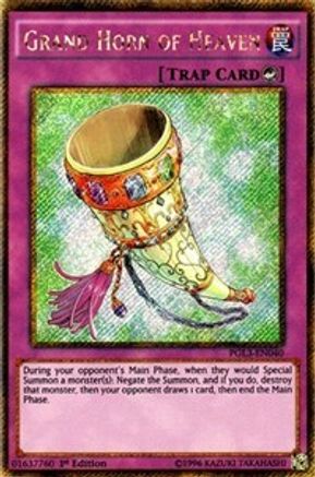 Grand Horn of Heaven [PGL3-EN040] Gold Secret Rare - Yu-Gi-Oh! - Card Brawlers | Quebec | Canada |