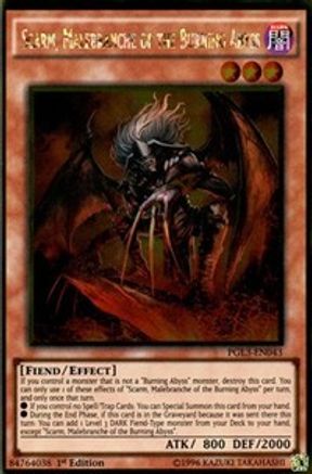 Scarm, Malebranche of the Burning Abyss [PGL3-EN043] Gold Rare - Yu-Gi-Oh! - Card Brawlers | Quebec | Canada |