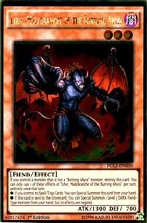 Libic, Malebranche of the Burning Abyss [PGL3-EN050] Gold Rare - Yu-Gi-Oh! - Card Brawlers | Quebec | Canada |