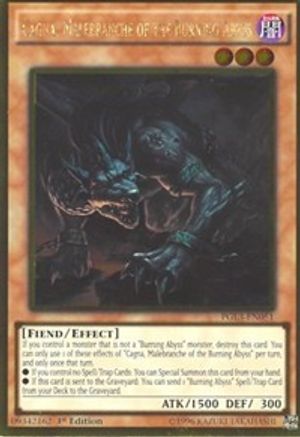 Cagna, Malebranche of the Burning Abyss [PGL3-EN051] Gold Rare - Yu-Gi-Oh! - Card Brawlers | Quebec | Canada |