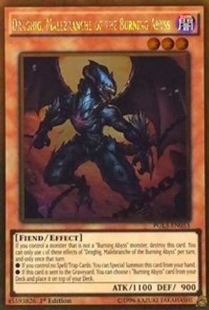 Draghig, Malebranche of the Burning Abyss [PGL3-EN053] Gold Rare - Yu-Gi-Oh! - Card Brawlers | Quebec | Canada |