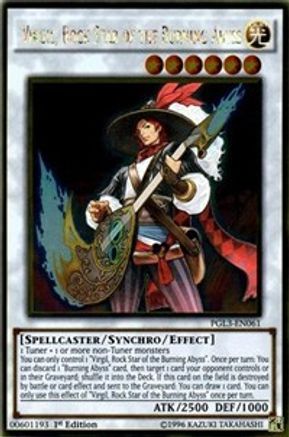 Virgil, Rock Star of the Burning Abyss [PGL3-EN061] Gold Rare - Yu-Gi-Oh! - Card Brawlers | Quebec | Canada |