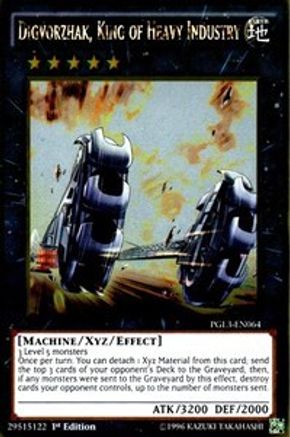 Digvorzhak, King of Heavy Industry [PGL3-EN064] Gold Rare - Yu-Gi-Oh! - Card Brawlers | Quebec | Canada |