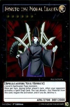 Norito the Moral Leader [PGL3-EN074] Gold Rare - Yu-Gi-Oh! - Card Brawlers | Quebec | Canada |