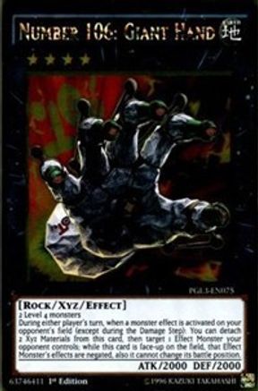 Number 106: Giant Hand [PGL3-EN075] Gold Rare - Yu-Gi-Oh! - Card Brawlers | Quebec | Canada |