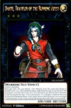 Dante, Traveler of the Burning Abyss [PGL3-EN077] Gold Rare - Yu-Gi-Oh! - Card Brawlers | Quebec | Canada |