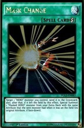 Mask Change [PGL3-EN083] Gold Rare - Yu-Gi-Oh! - Card Brawlers | Quebec | Canada |