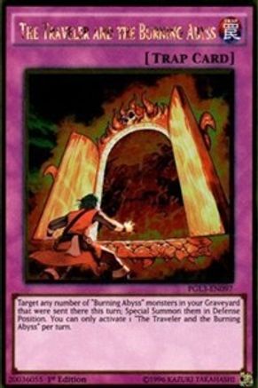 The Traveler and the Burning Abyss [PGL3-EN097] Gold Rare - Yu-Gi-Oh! - Card Brawlers | Quebec | Canada |