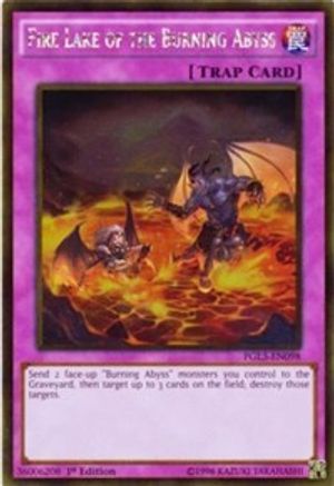 Fire Lake of the Burning Abyss [PGL3-EN098] Gold Rare - Yu-Gi-Oh! - Card Brawlers | Quebec | Canada |