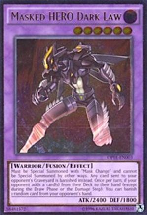 Masked HERO Dark Law [OP01-EN003] Ultimate Rare - Yu-Gi-Oh! - Card Brawlers | Quebec | Canada |