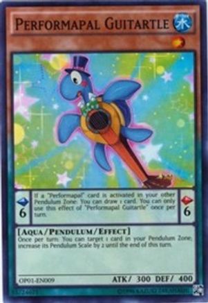 Performapal Guitartle [OP01-EN009] Super Rare - Yu-Gi-Oh! - Card Brawlers | Quebec | Canada |