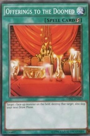 Offerings to the Doomed [OP01-EN023] Common - Yu-Gi-Oh! - Card Brawlers | Quebec | Canada |