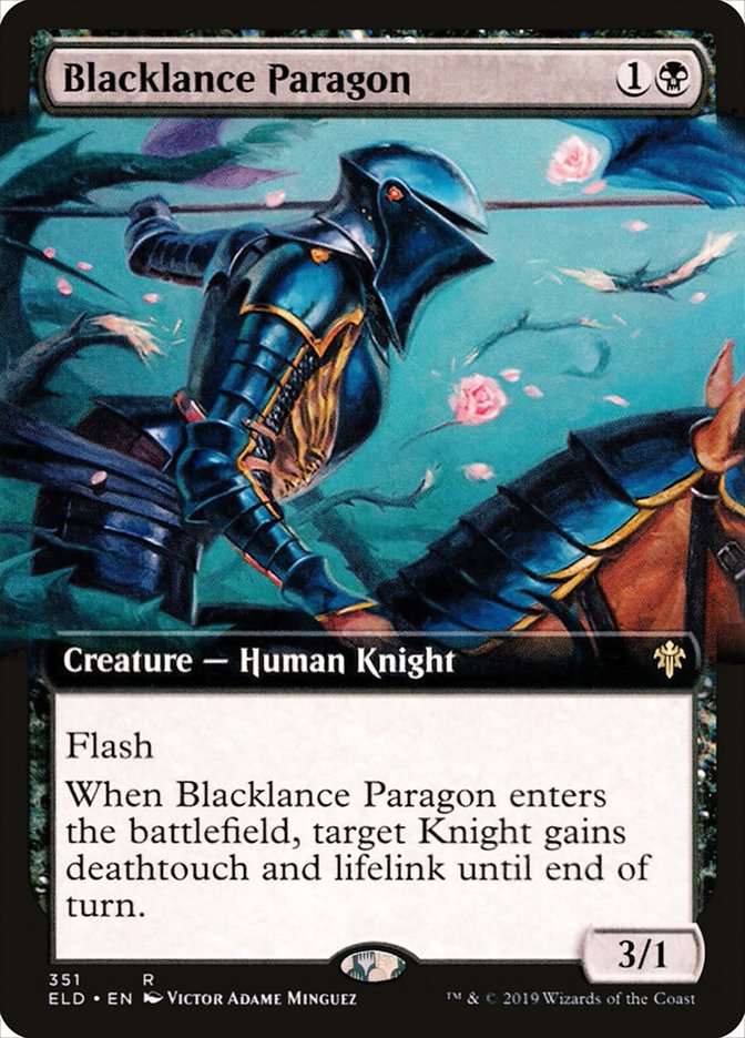 Blacklance Paragon (Extended Art) [Throne of Eldraine] - Magic: The Gathering - Card Brawlers | Quebec | Canada |