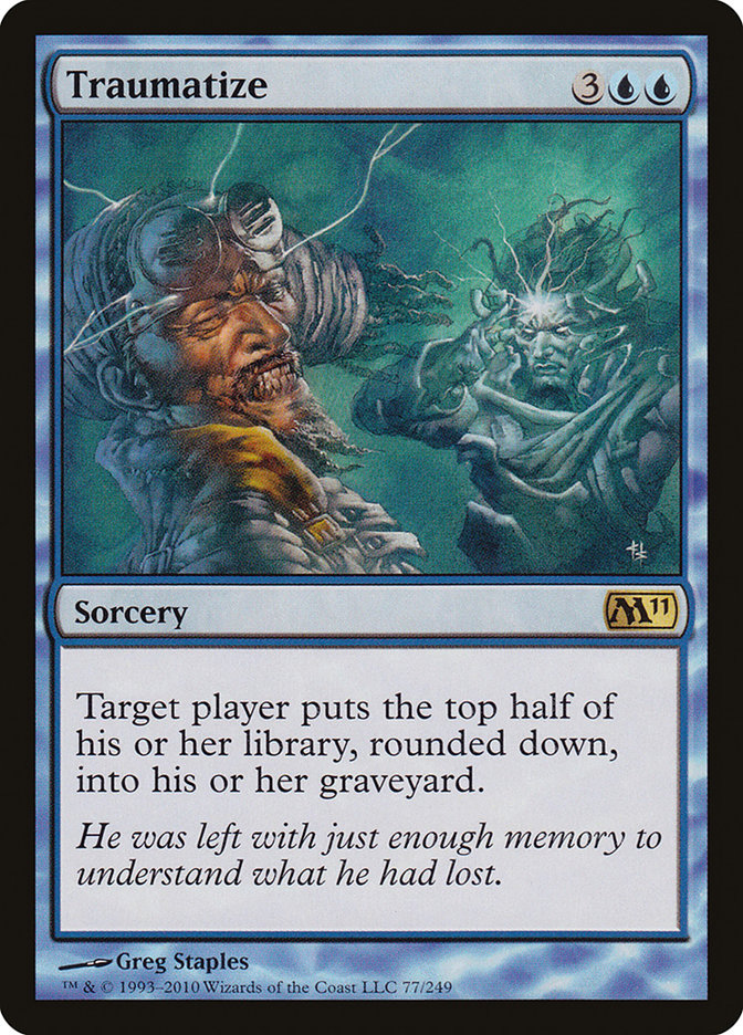 Traumatize [Magic 2011] - Magic: The Gathering - Card Brawlers | Quebec | Canada |
