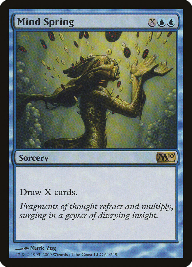 Mind Spring [Magic 2010] - Magic: The Gathering - Card Brawlers | Quebec | Canada |