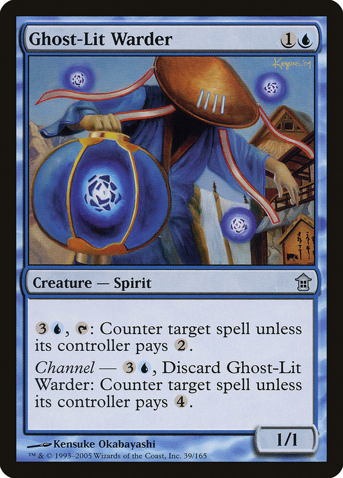 Ghost-Lit Warder [Saviors of Kamigawa] - Magic: The Gathering - Card Brawlers | Quebec | Canada |