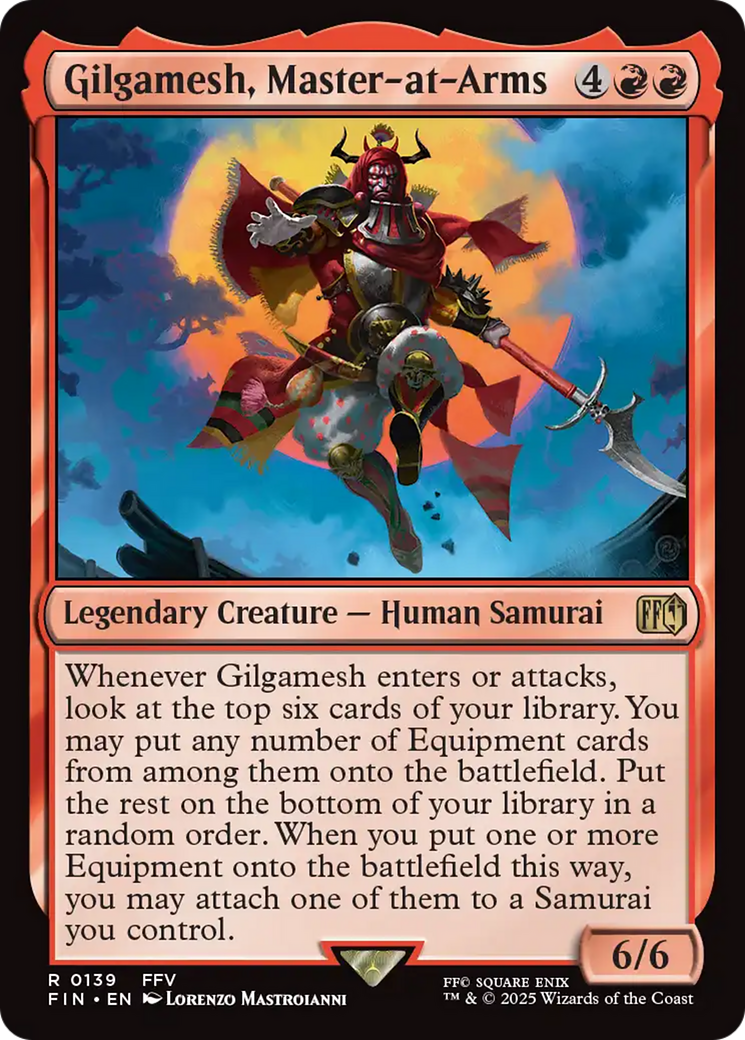 Gilgamesh, Master-at-Arms [FINAL FANTASY] - Magic: The Gathering - Card Brawlers | Quebec | Canada |