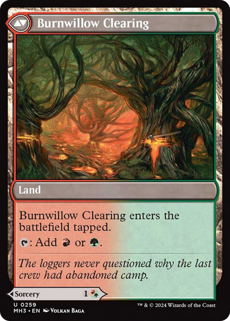 Stump Stomp // Burnwillow Clearing [Modern Horizons 3] - Magic: The Gathering - Card Brawlers | Quebec | Canada |