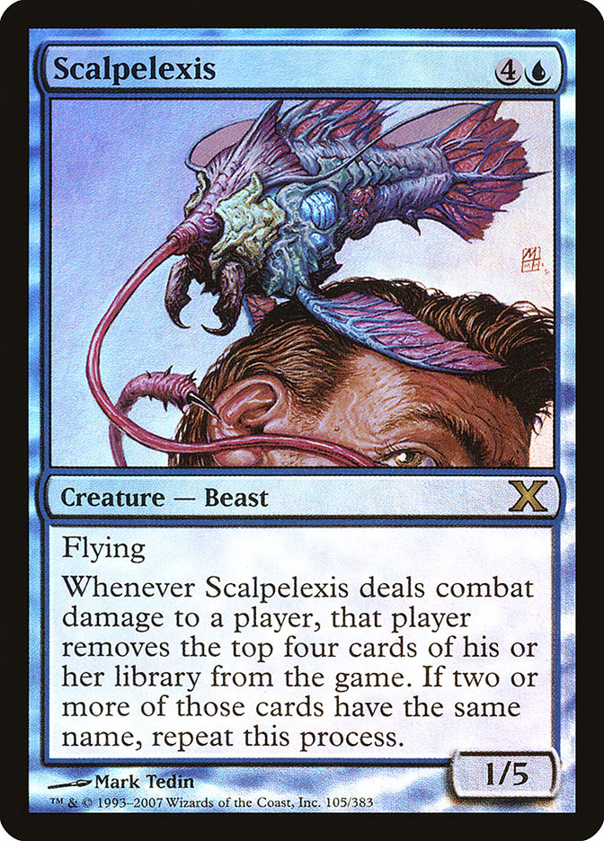 Scalpelexis (Premium Foil) [Tenth Edition] - Magic: The Gathering - Card Brawlers | Quebec | Canada |