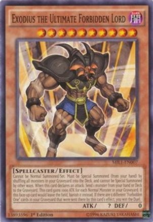 Exodius the Ultimate Forbidden Lord [MIL1-EN007] Common - Yu-Gi-Oh! - Card Brawlers | Quebec | Canada |