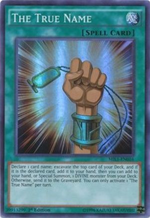 The True Name [MIL1-EN016] Super Rare - Yu-Gi-Oh! - Card Brawlers | Quebec | Canada |