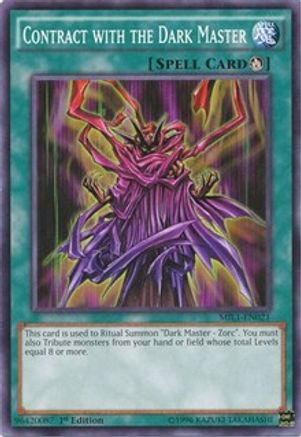 Contract with the Dark Master [MIL1-EN021] Common - Yu-Gi-Oh! - Card Brawlers | Quebec | Canada |