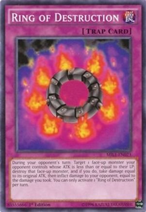 Ring of Destruction [MIL1-EN023] Common - Yu-Gi-Oh! - Card Brawlers | Quebec | Canada |