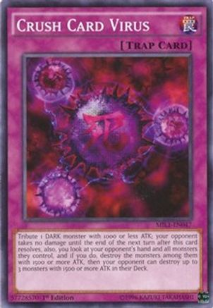 Crush Card Virus [MIL1-EN047] Common - Yu-Gi-Oh! - Card Brawlers | Quebec | Canada |