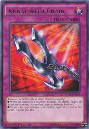 Kunai with Chain [MIL1-EN048] Rare - Yu-Gi-Oh! - Card Brawlers | Quebec | Canada |