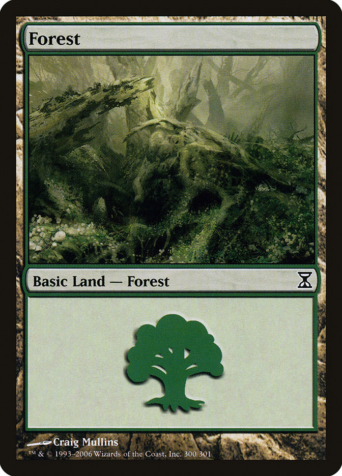 Forest (300) [Time Spiral] - Magic: The Gathering - Card Brawlers | Quebec | Canada |