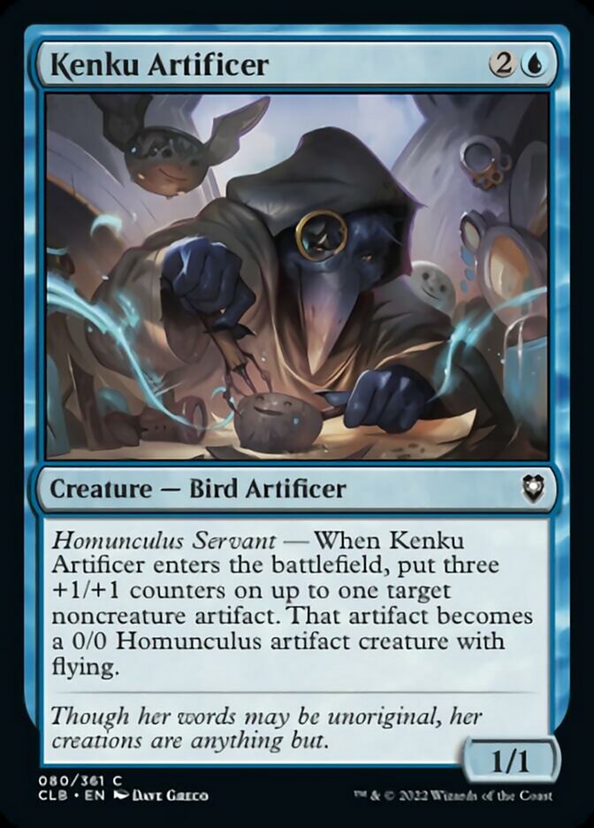 Kenku Artificer [Commander Legends: Battle for Baldur's Gate] - Magic: The Gathering - Card Brawlers | Quebec | Canada |