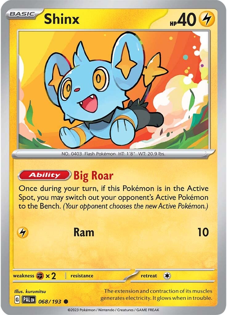 Shinx (068/193) [Scarlet & Violet: Paldea Evolved] - Pokémon - Card Brawlers | Quebec | Canada |
