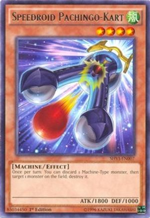 Speedroid Pachingo-Kart [SHVI-EN007] Rare - Yu-Gi-Oh! - Card Brawlers | Quebec | Canada |